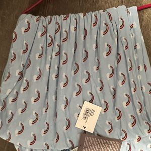 Kickee pants toddler rainbow blanket